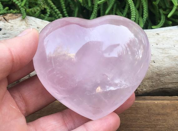 Rose Quartz Heart