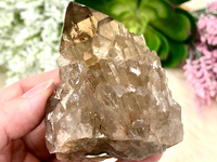 Kundalini Citrine Point 70mm AAU - Natural Citrine Cluster - Crystal Grid - Altar Decor - Chakra Healing & Balancing Manifestation Stone