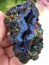 Real Azurite Malachite Cluster 66mm AGB - Crown - Third Eye - Heart Chakra