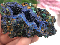 Real Azurite Malachite Cluster 66mm AGB - Crown - Third Eye - Heart Chakra