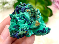 Real Azurite Malachite Cluster 47mm AGF - Crown - Third Eye - Heart Chakra