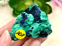 Real Azurite Malachite Cluster 47mm AGF - Crown - Third Eye - Heart Chakra