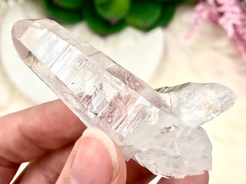 Genuine Lemurian Seed Crystal 65mm AIJ - Crown Chakra