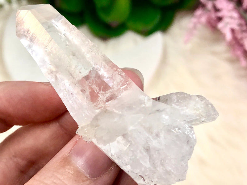 Genuine Lemurian Seed Crystal 65mm AIJ - Crown Chakra