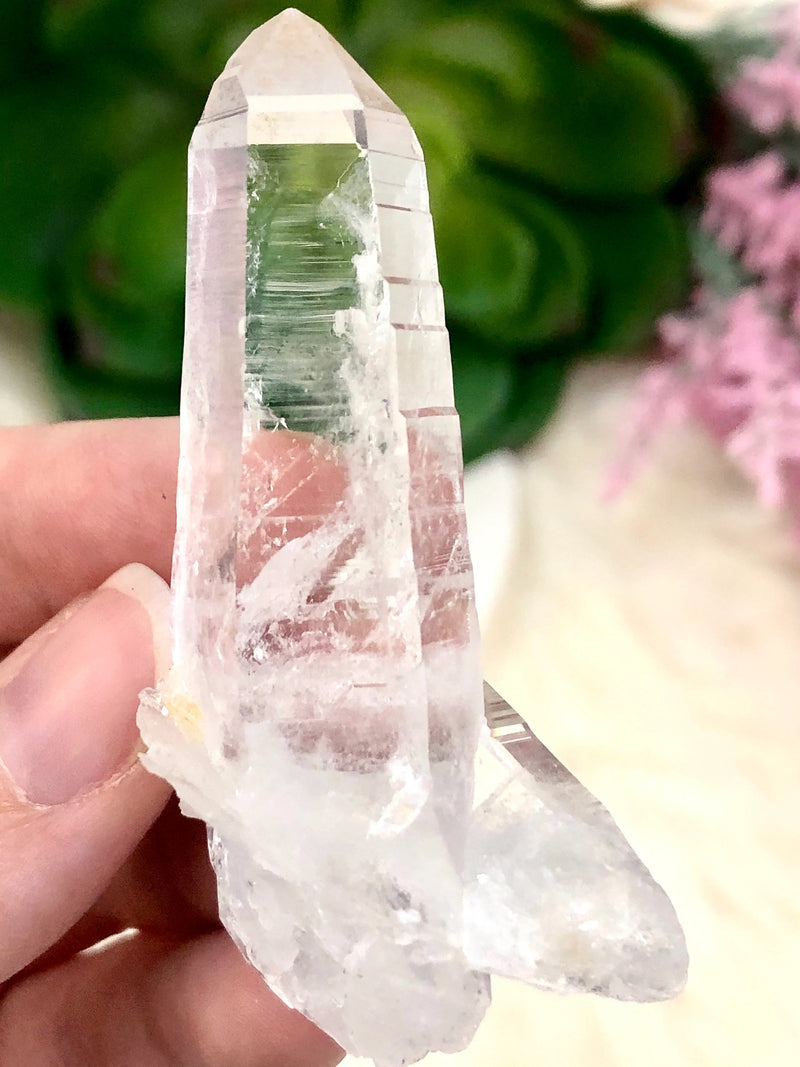 Genuine Lemurian Seed Crystal 65mm AIJ - Crown Chakra