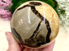 Septarian Nodule Sphere 64mm AMA - Grounding Crystals