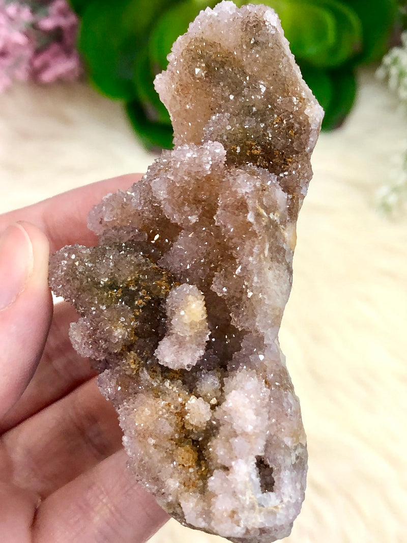 Spirit Quartz Cluster 83mm AMK - Manifestation Stone