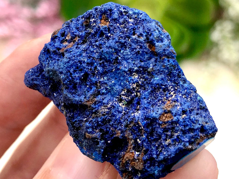 Raw Azurite 35mm AMO - Crown and Third Eye Chakra