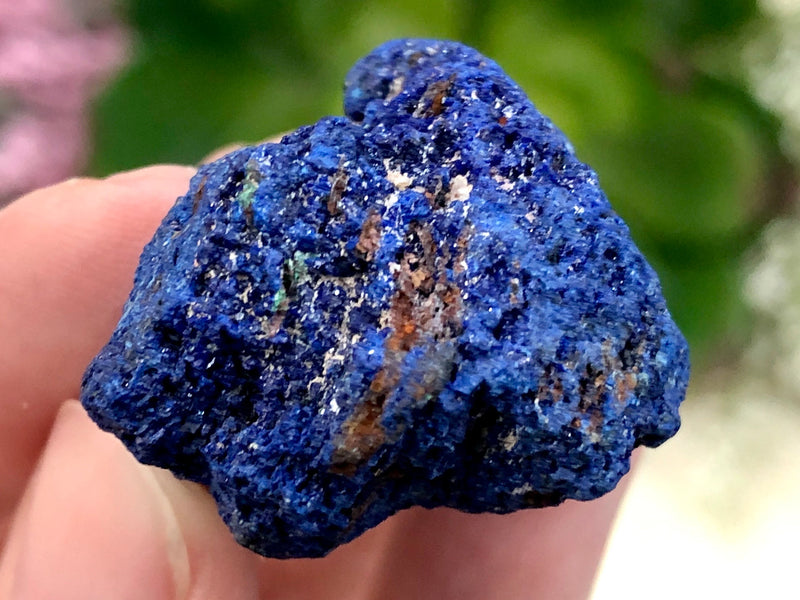 Raw Azurite 35mm AMO - Crown and Third Eye Chakra