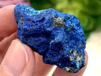 Raw Azurite Malachite 41mm AMR - Crown and Third Eye Chakra