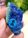 Raw Azurite Malachite 41mm AMR - Crown and Third Eye Chakra