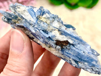 Raw Blue Kyanite Crystal Cluster 70mm ANR - Throat & Third-Eye Crystal