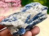 Raw Blue Kyanite Crystal Cluster 74mm ANS - Throat & Third-Eye Crystal