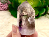 Amethyst Point with Smoky Phantom 60mm AOB - Protection Stone - Third-Eye and Crown Chakra