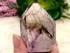 Amethyst Point with Smoky Phantom 55mm AOG - Protection Stone - Third-Eye and Crown Chakra