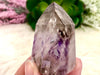 Amethyst Point with Smoky Phantom 57mm AOT  - Protection Stone - Third-Eye and Crown Chakra