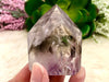 Amethyst Point with Smoky Phantom 58mm AOU  - Protection Stone - Third-Eye and Crown Chakra