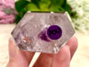 Amethyst Point with Smoky Phantom 58mm AOU  - Protection Stone - Third-Eye and Crown Chakra