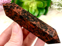 Mahogany Obsidian Double-Terminated Point 95mm APD