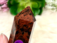 Mahogany Obsidian Double-Terminated Point 95mm APD