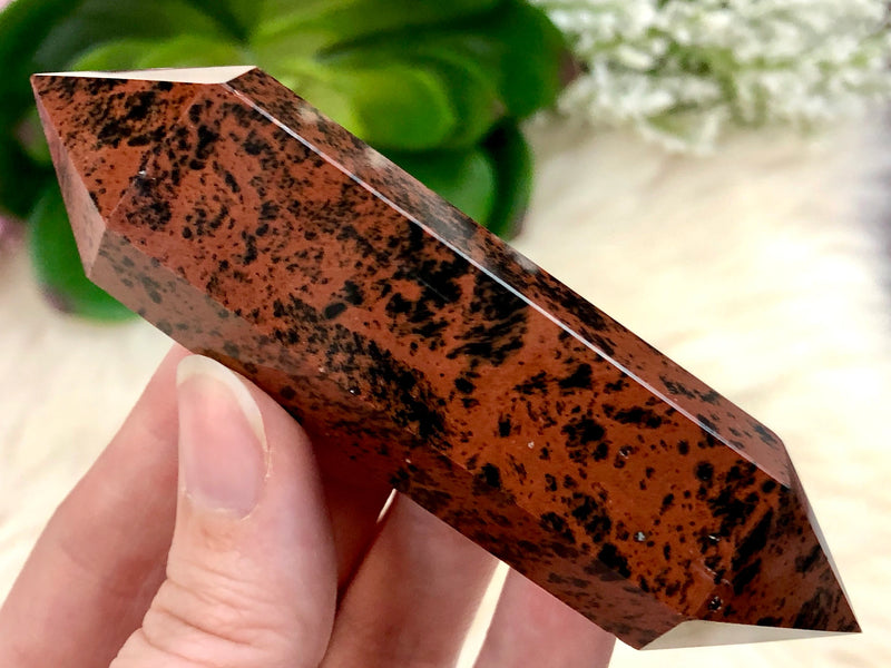 Mahogany Obsidian Double-Terminated Point 97mm APE