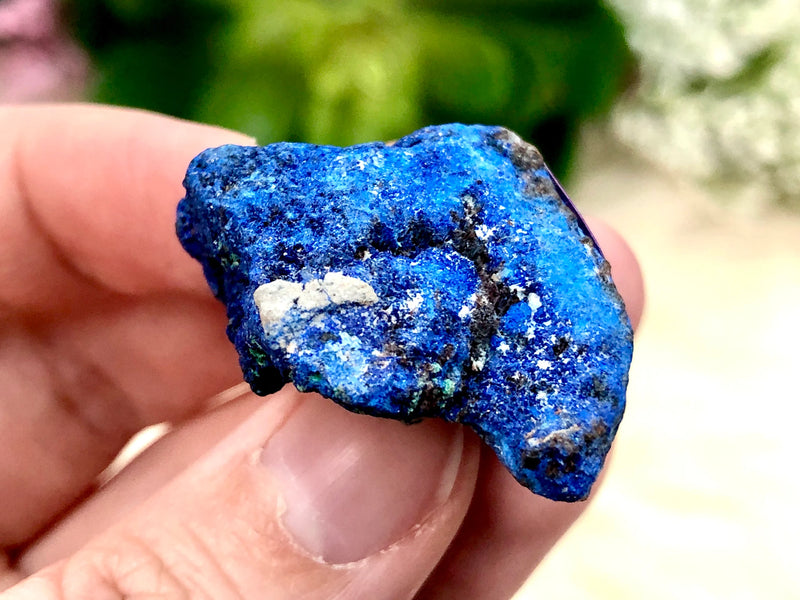 Raw Azurite 33mm APJ - Crown - Third Eye - Heart Chakra