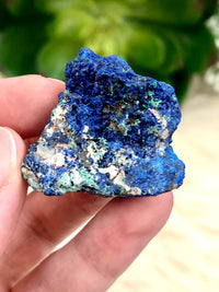 Raw Azurite 33mm APJ - Crown - Third Eye - Heart Chakra