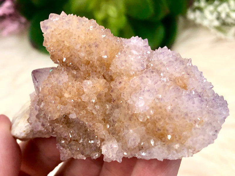 Spirit Quartz Cluster 80mm APO - Manifestation Stone