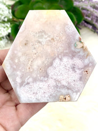 Flower Agate Slab 78mm AW