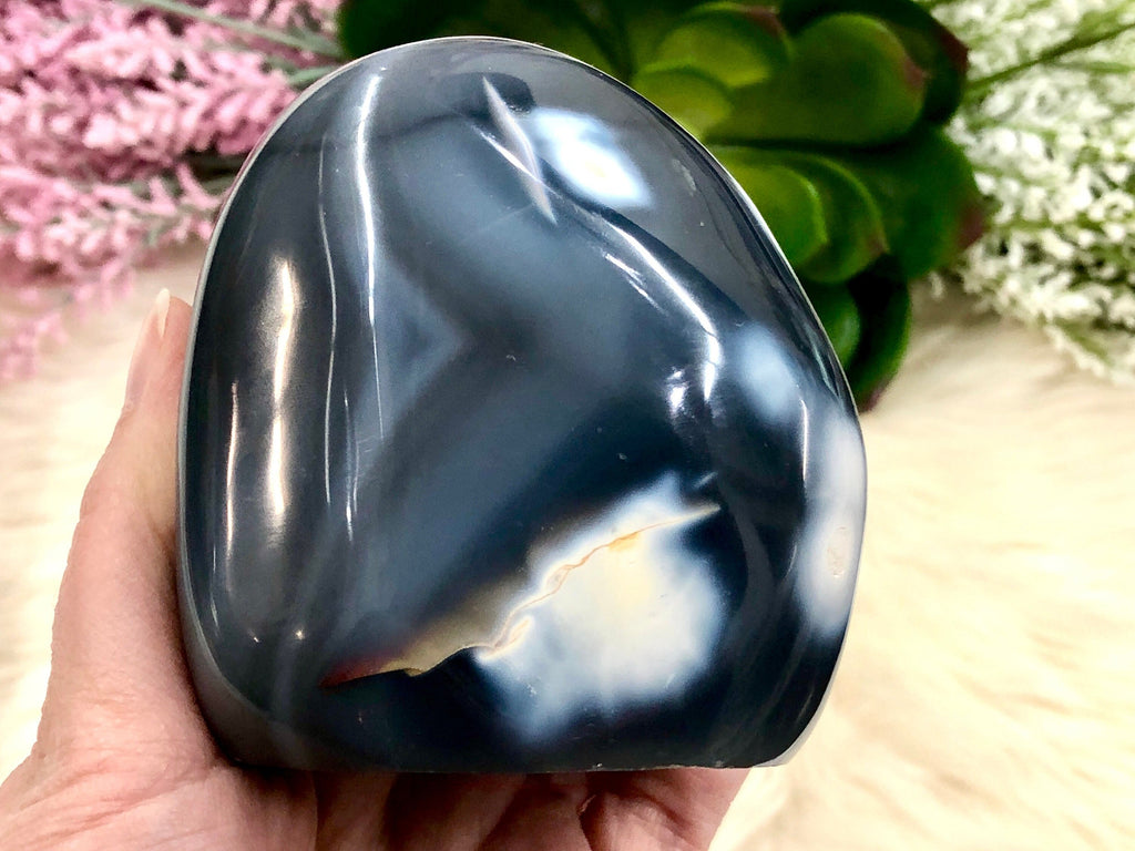 Orca Agate Freeform 81mm IS