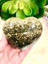 Ocean Jasper Heart 75mm LK