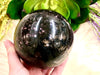 Rhodonite Sphere 90mm MD - Heart Chakra Crystal