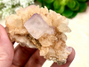 Natural Fluorite and Calcite Cluster 60mm AGW - Crystal Healing - Chakra Cleansing & Balancing