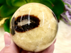 Septarian Nodule Sphere 52mm TO - Grounding Crystals