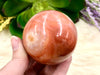 Carnelian Sphere 55mm TM Sacral Chakra & Root Chakra Stone