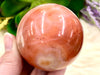 Carnelian Sphere 55mm TM Sacral Chakra & Root Chakra Stone