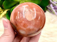 Carnelian Sphere 55mm TM Sacral Chakra & Root Chakra Stone