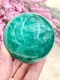 Amazonite Sphere 54mm TR - Throat & Heart Chakra Stone