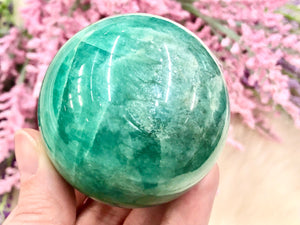 Amazonite Sphere 54mm TR - Throat & Heart Chakra Stone