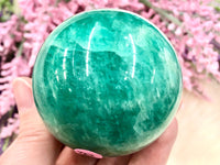 Amazonite Sphere 54mm TR - Throat & Heart Chakra Stone