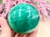 Amazonite Sphere 54mm TR - Throat & Heart Chakra Stone