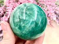 Amazonite Sphere 54mm TR - Throat & Heart Chakra Stone