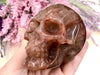 Fire Quartz Skull 81mm TS - Root Chakra - Sacral Chakra - Solar Plexus Chakra Crystal