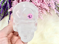 Crystal Quartz Skull 76mm TU - Crown Chakra Stone