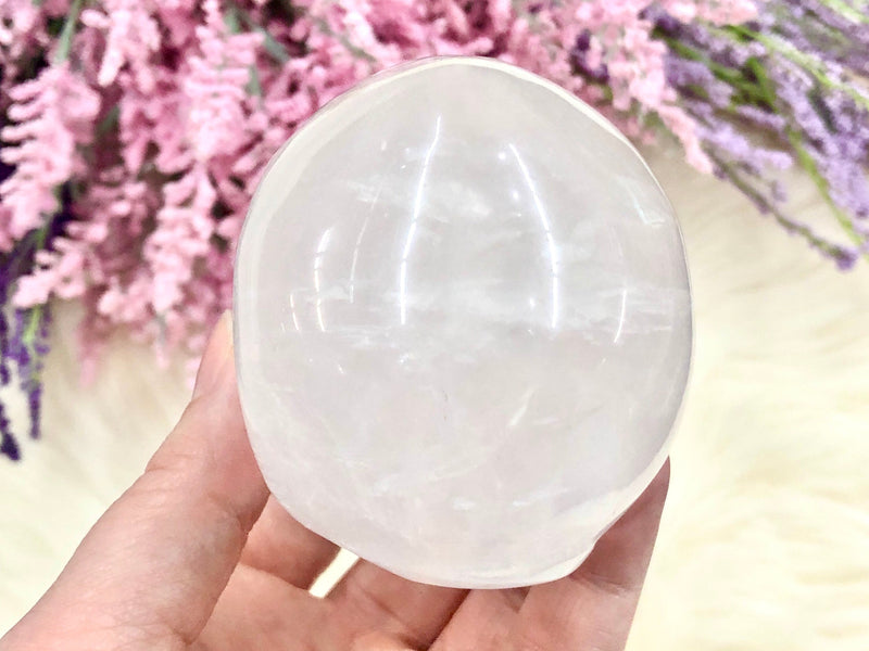 Crystal Quartz Skull 76mm TU - Crown Chakra Stone