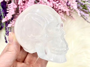 Crystal Quartz Skull 76mm TU - Crown Chakra Stone
