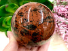 Mahogany Obsidian Sphere 75mm UD - Sacral and Root Chakra