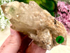 Kundalini Citrine Point 100mm AAO - Natural Citrine Cluster - Crystal Grid - Altar Decor - Chakra Healing & Balancing Manifestation Stone