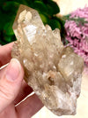 Kundalini Citrine Point 100mm AAO - Natural Citrine Cluster - Crystal Grid - Altar Decor - Chakra Healing & Balancing Manifestation Stone