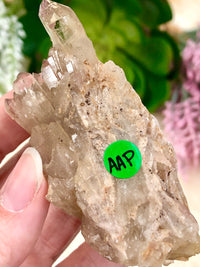 Kundalini Citrine Point 84mm AAP - Natural Citrine Cluster - Crystal Grid - Altar Decor - Chakra Healing & Balancing Manifestation Stone